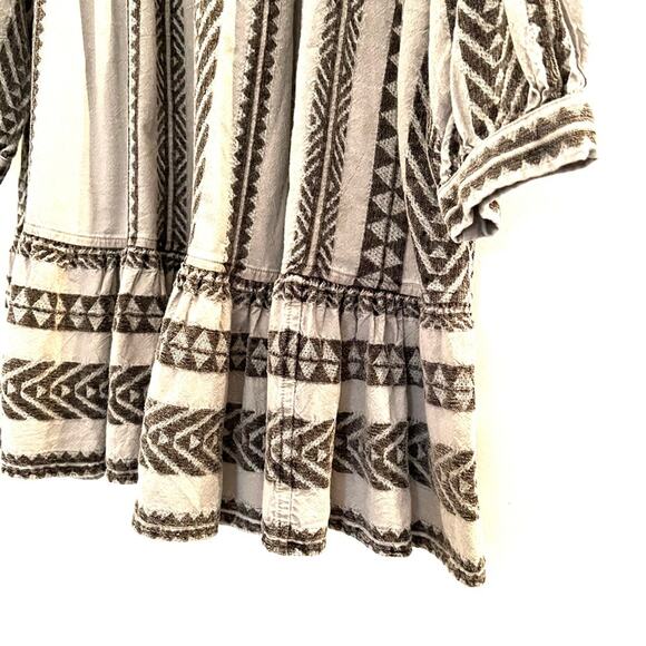 Devotion Twins Ella Midi Dress Small Flowy Anthropologie Stripe Boho Bohemian - Picture 6 of 10